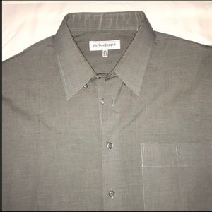 Yves Saint Laurent long sleeve dress shirt large